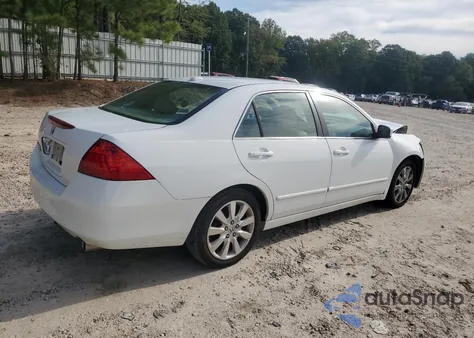 2007 Honda Accord Ex из США, поврежденный, VIN 1HGCM66867A080606